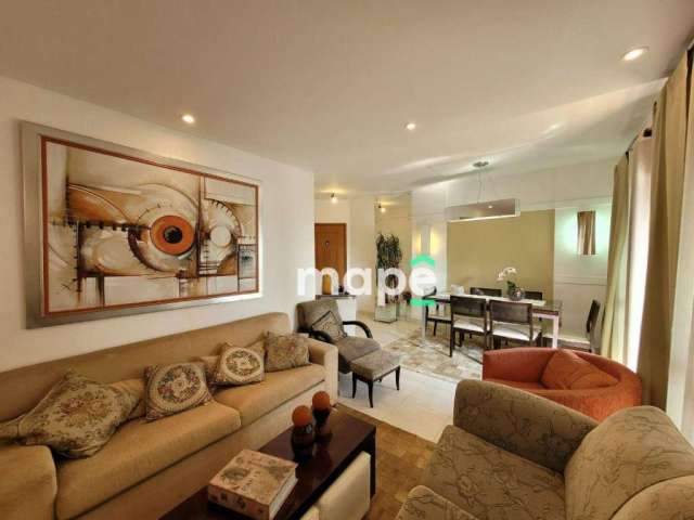 Apartamento com 3 dormitórios à venda, 110 m² por R$ 1.065.000,00 - Pompéia - Santos/SP