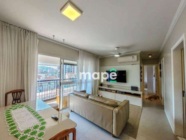 Apartamento Garden com 3 dormitórios para alugar, 188 m² por R$ 7.500,00/mês - Gonzaga - Santos/SP