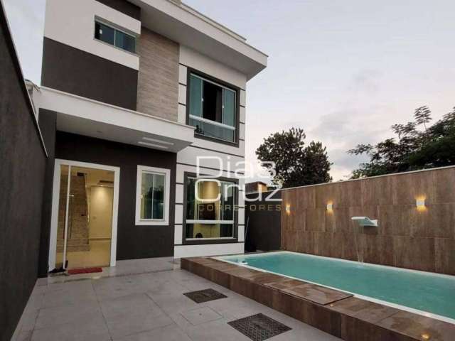 Casa com 3 dormitórios à venda, 130 m² por R$ 710.000,00 - Jardim Mariléa - Rio das Ostras/RJ