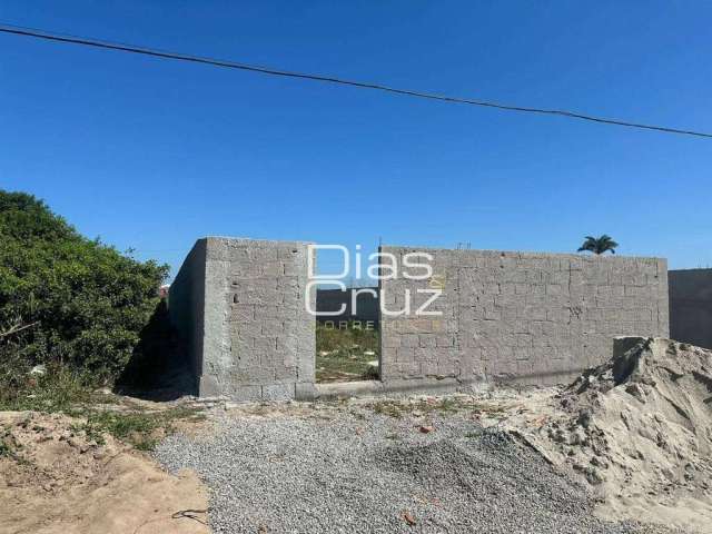 Terreno à venda, 480 m² por R$ 185.000,00 - Verdes Mares - Rio das Ostras/RJ