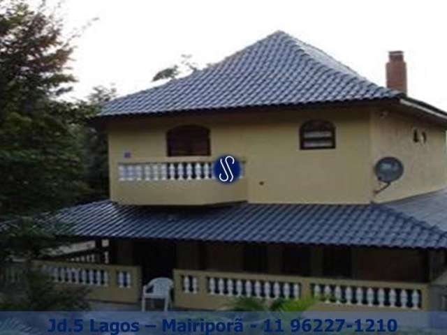 Casa em Condomínio para Venda em Mairiporã, Jd. Cinco Lagos, 4 dormitórios, 1 suíte, 1 banheiro, 2 vagas