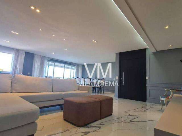 Apartamento com 3 dormitórios à venda, 240 m² por R$ 3.600.000,00 - Brooklin - São Paulo/SP