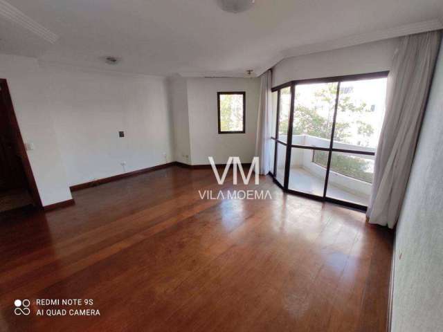 Apartamento com 3 dormitórios, 110 m² - venda por R$ 980.000,00 ou aluguel por R$ 5.750,00/mês - Campo Belo - São Paulo/SP