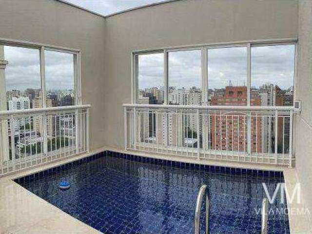 Cobertura com 3 dormitórios para alugar, 371 m² por R$ 41.600,00/mês - Moema - São Paulo/SP