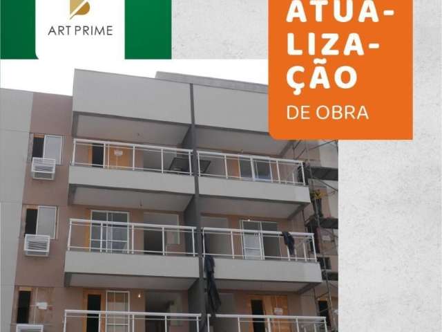 Apartamentos 54m² 2 quartos com suíte, varanda, condomínio fechado próximo ao metrô em Irajá