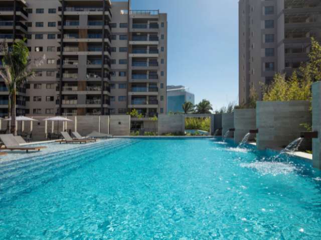 Apartamentos Alto Padrão 80m² 2 quartos com suíte, varanda gourmet, condomínio fechado de alto padrão na Barra da Tijuca