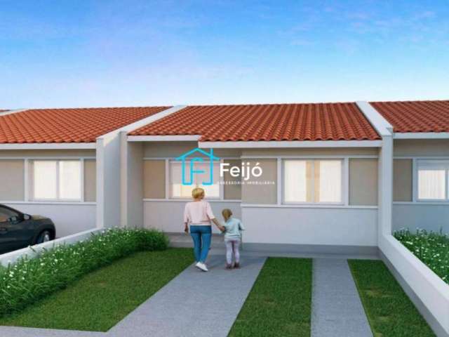 Casas novas 2 dormitórios em Cachoeirinha - Residencial Camélias