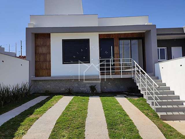 Casa em condomínio fechado com 3 quartos à venda na rua rodrigues, Cadiz, Gravataí por R$ 439.000