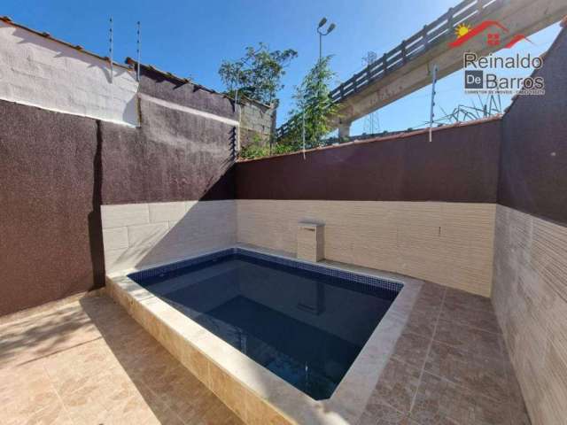 Casa com 3 dormitórios à venda, 80 m² por R$ 390.000 - Vera Cruz - Mongaguá/SP