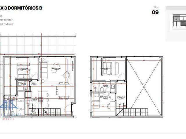 Apartamento Duplex à venda, 124 m² por R$ 1.553.125,00 - Agronômica - Florianópolis/SC