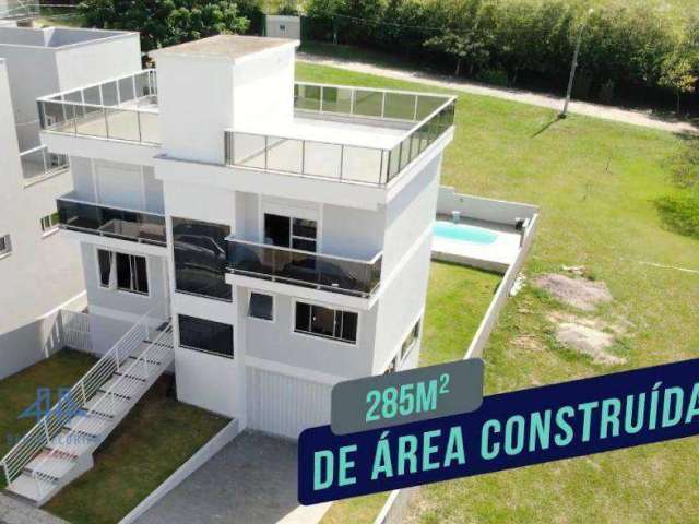 Casa com 3 dormitórios à venda, 285 m² por R$ 1.590.000,00 - Rio Vermelho - Florianópolis/SC