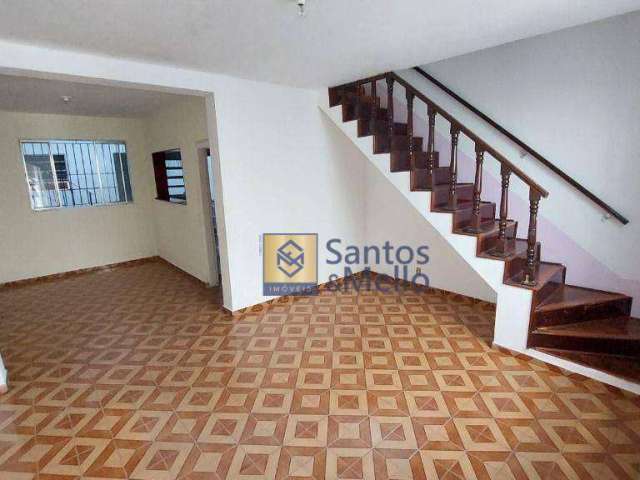 Sobrado com 2 dormitórios para alugar, 70 m² por R$ 1.900,00/mês - Bangu - Santo André/SP