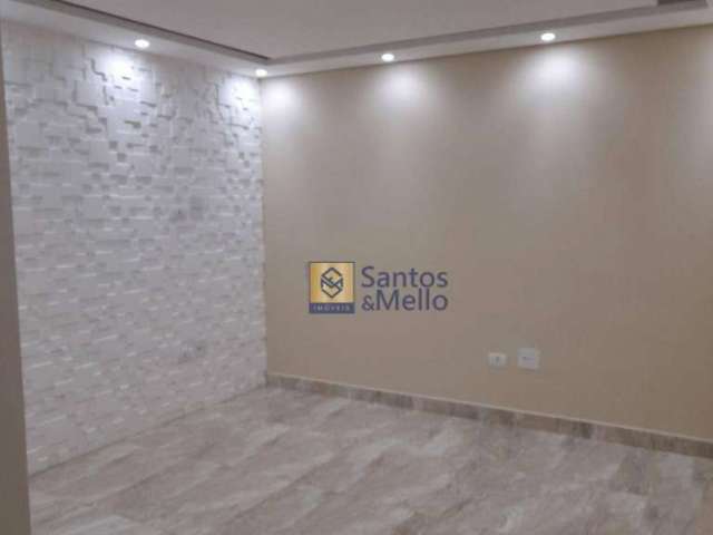 Apartamento com 2 dormitórios, 62 m² - venda por R$ 395.000,00 ou aluguel por R$ 2.633,00/mês - Vila Tibiriçá - Santo André/SP