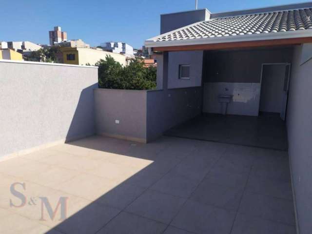 Cobertura com 2 dormitórios à venda, 106 m² por R$ 410.000,00 - Jardim Santo Alberto - Santo André/SP