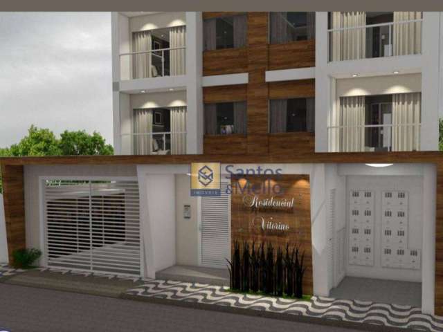 Apartamento com 2 dormitórios à venda, 62 m² por R$ 350.000 - Parque Capuava - Santo André/SP