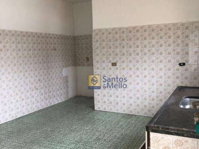 Casa com 1 dormitório para alugar, 70 m² por R$ 1.045,12/mês - Jardim Santo Alberto - Santo André/SP