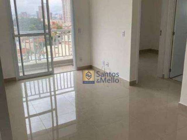 Apartamento com 2 dormitórios para alugar, 51 m² por R$ 2.558/mês - Santa Teresinha - Santo André/SP