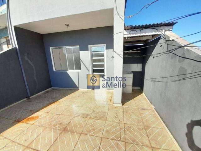 Casa com 1 dormitório para alugar, 60 m² por R$ 1.037,67/mês - Parque João Ramalho - Santo André/SP