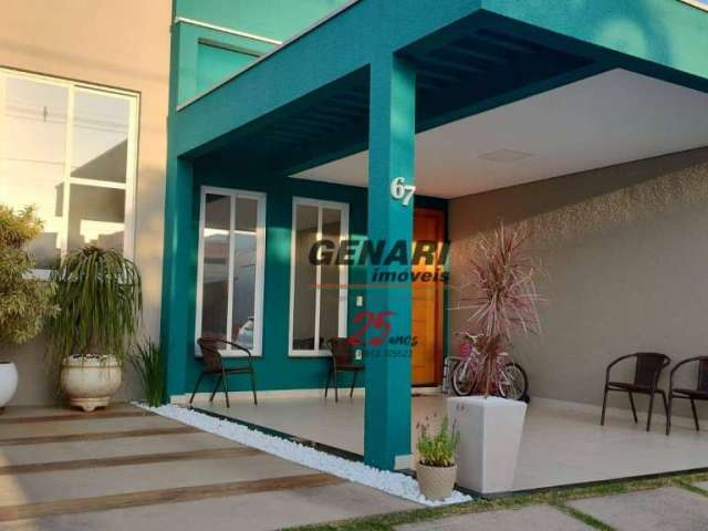 Casa com 3 dormitórios à venda, 110 m² por R$ 850.000,00 - Jardim Park Real - Indaiatuba/SP