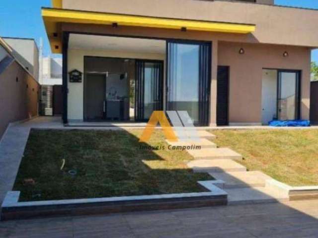 Sobrado com 3 dormitórios à venda, 173 m² por R$ 1.300.000,00 - Solaris Residencial E Resort - Boituva/SP