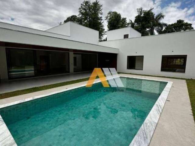 Casa com 4 dormitórios, 400 m² - venda por R$ 6.000.000,00 ou aluguel por R$ 30.000,00/mês - Lago Azul - Araçoiaba da Serra/SP