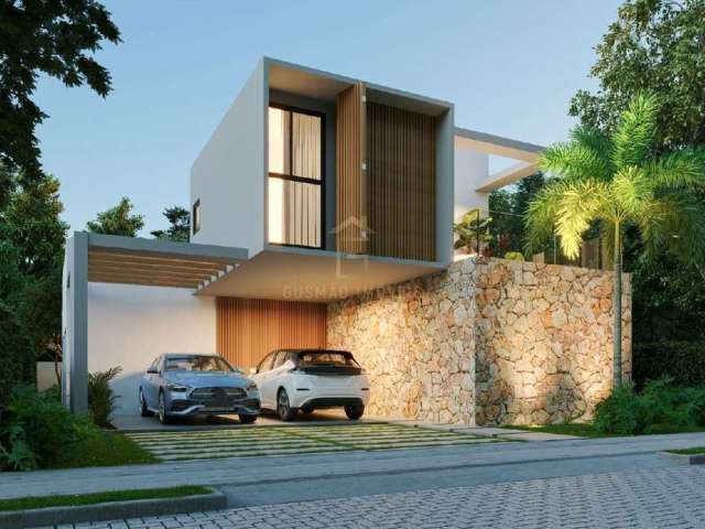 Casa em condomínio para venda de 152 m², com 04 suítes – praia de jacumã, ceará-mirim/rn