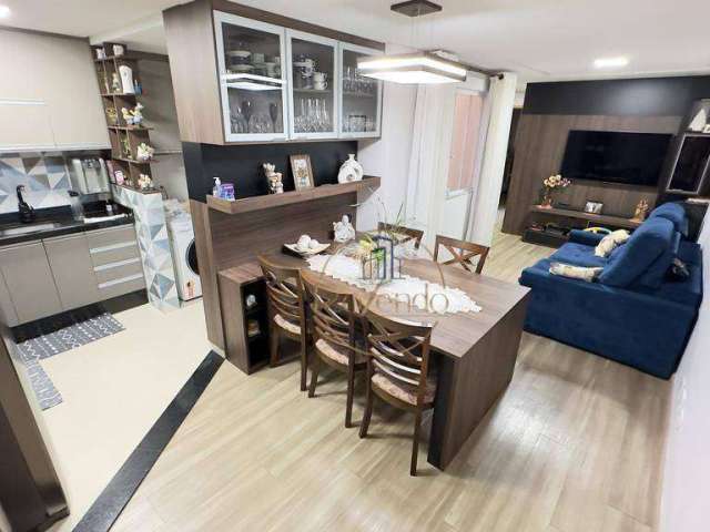 Apartamento com 2 dormitórios à venda, 56 m² por R$ 340.000,00 - Vila Noêmia - Mauá/SP