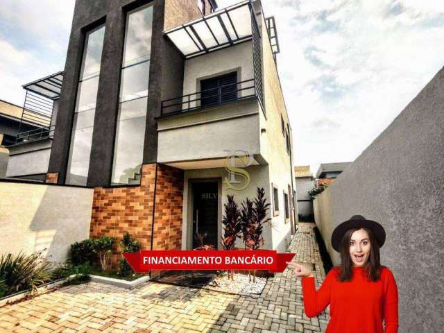 Casa com 3 dormitórios à venda, 110 m² - Recreio Maristela - Atibaia/SP
