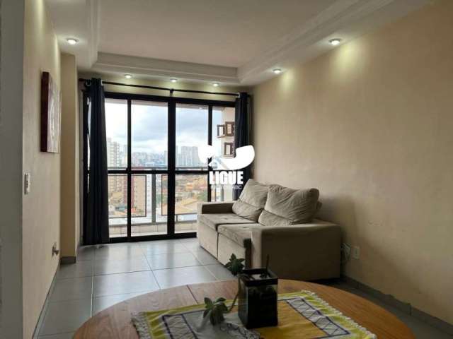 Apartamento com 3 quartos para alugar na Rua Atibaia, 647, Vila Valparaíso, Santo André por R$ 2.500