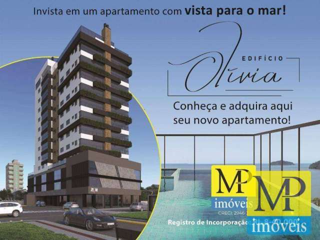 Apartamento com 2 dormitórios à venda, 76 m² por R$ 707.451,00 - Praia Alegre - Penha/SC