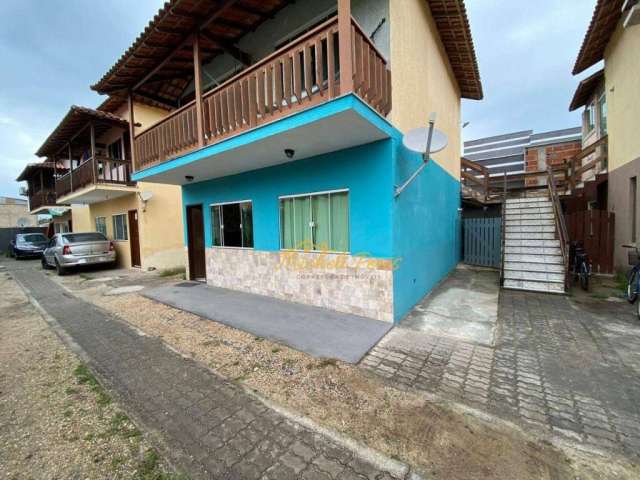 Boa casa tipo apartamento térreo com quintal,  2 quartos à venda - Chácara Mariléa - Rio das Ostras/RJ