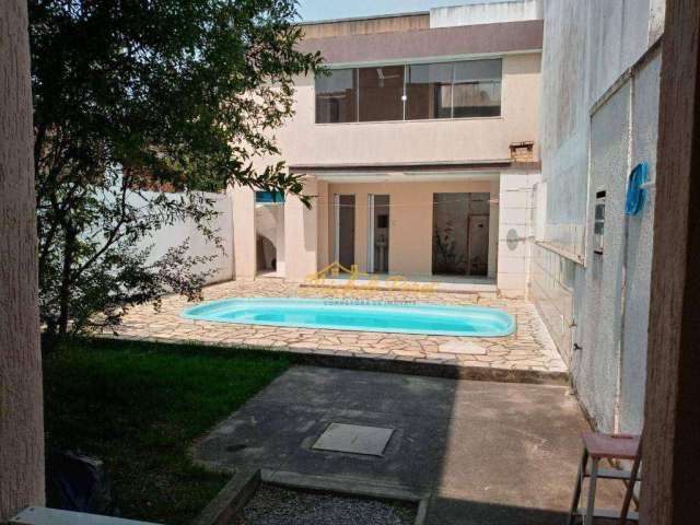 Excelente casa duplex independente com boa área gourmet e piscina com 2 quartos, 159 m² - venda - Terra Firme - Rio das Ostras/RJ