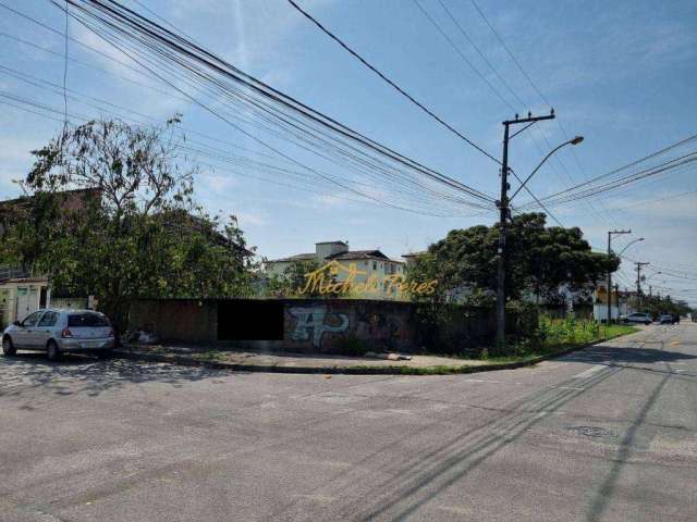 Excelente terreno de esquina à venda, uma quadra da rodovia - 375 m² - Recreio - Rio das Ostras/RJ.