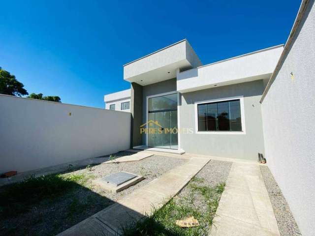 Excelente casa linear independente com 2 quartos à venda, 65 m² - Extensão do Bosque - Rio das Ostras/RJ