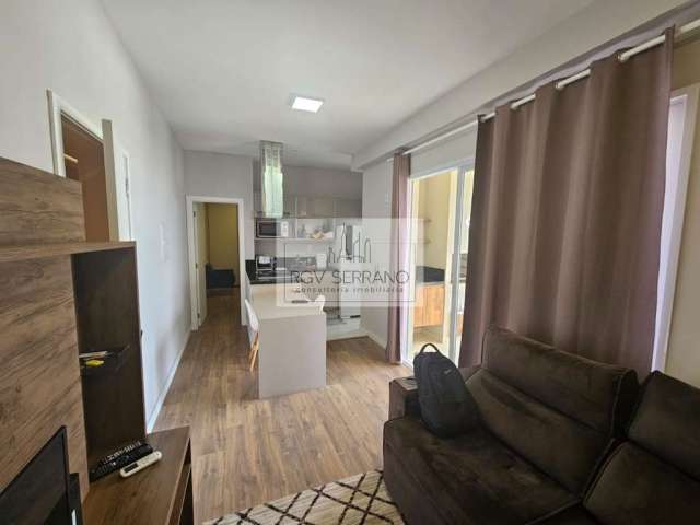 Apartamento para locação mobiliado, sky home Indaiatuba-SP com 55m2, 1 suíte com varanda gourmet com lazer completo no condomínio