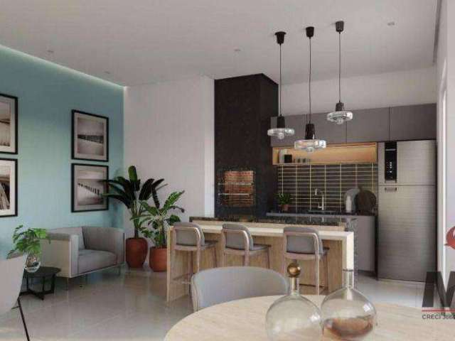 Apartamento com 2 dormitórios à venda, 50 m² por R$ 334.999,00 - Glória - Joinville/SC