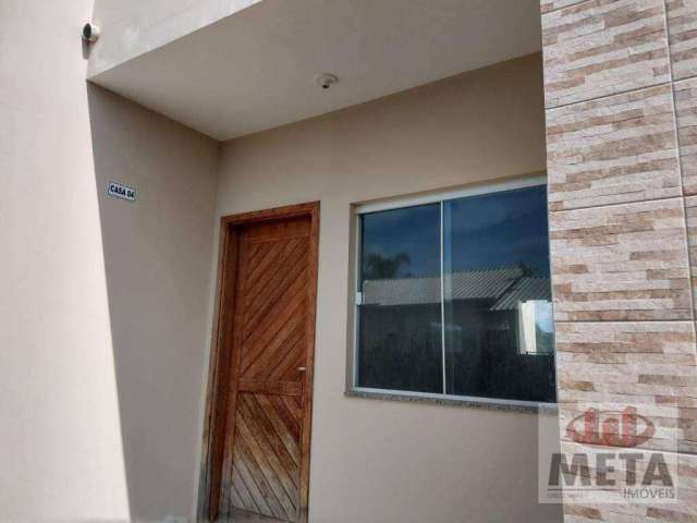 Casa com 2 dormitórios à venda, 48 m² por R$ 180.000,00 - Itajuba - Barra Velha/SC