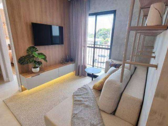 Apartamento com 2 dormitórios à venda, 48 m² por R$ 245.000,00 - Paranaguamirim - Joinville/SC