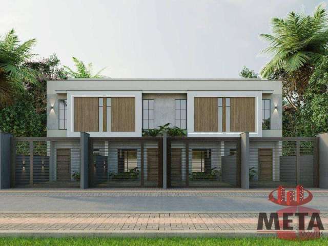 Casa com 2 dormitórios à venda, 67 m² por R$ 344.000,00 - Iririú - Joinville/SC