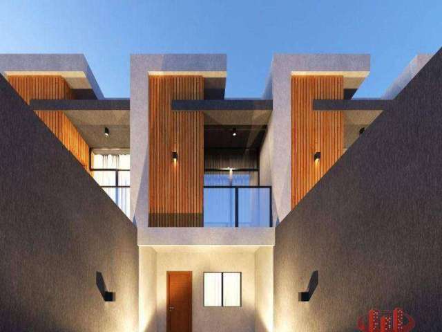 Casa com 2 dormitórios à venda, 70 m² por R$ 400.000,00 - Costa e Silva - Joinville/SC