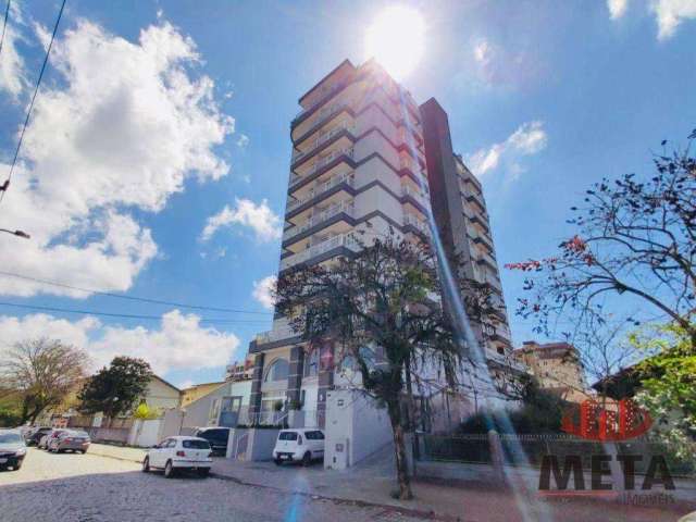 Apartamento com 1 dormitório para alugar, 55 m² por R$ 2.225,00/mês - Bucarein - Joinville/SC