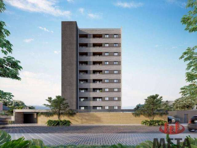 Apartamento com 2 dormitórios à venda, 56 m² por R$ 453.829 - Jardim Iririú - Joinville/SC