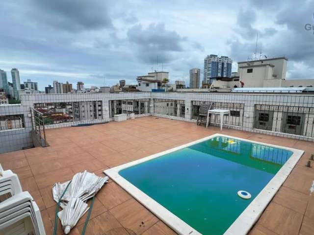 Vendo cobertura duplex, 04 dormitórios, Ponta da Praia, Santos