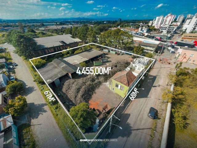 Área à venda com 4.455,00m, Bairro São Miguel(Centro) - São Leopoldo/RS.
