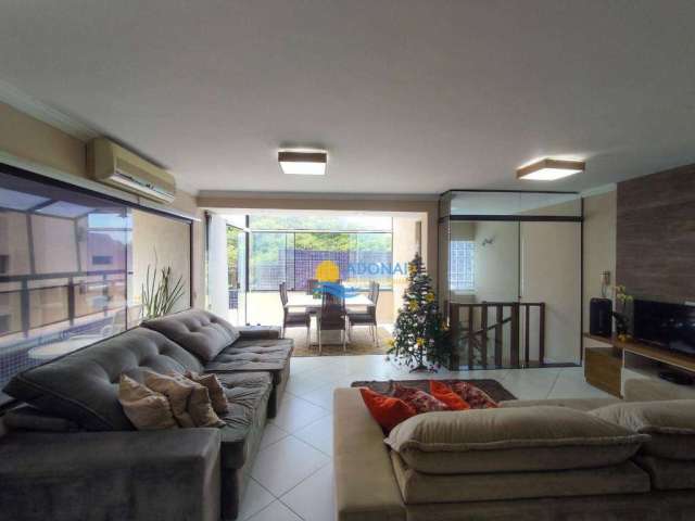 Cobertura com 3 dormitórios à venda, 180 m² por R$ 1.100.000,00 - Pitangueiras - Guarujá/SP