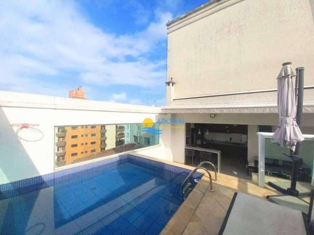 Cobertura com 2 dormitórios à venda, 150 m² por R$ 1.200.000,00 - Pitangueiras - Guarujá/SP