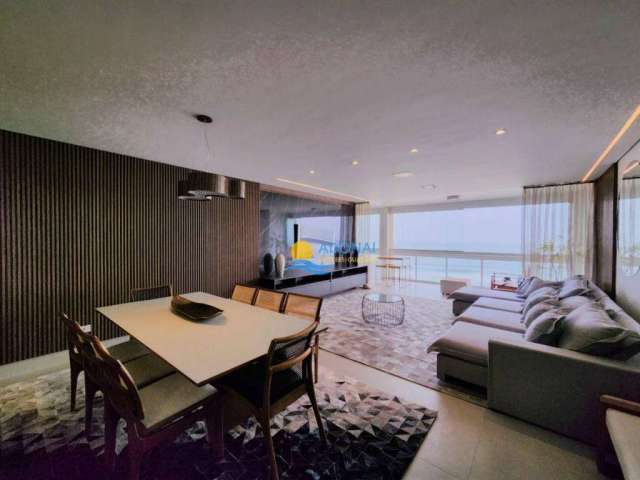 Apartamento com 4 dormitórios à venda, 190 m² por R$ 2.000.000,00 - Pitangueiras - Guarujá/SP
