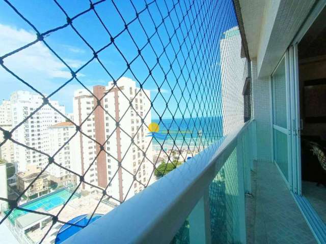 Apartamento com 2 dormitórios à venda, 130 m² por R$ 695.000,00 - Pitangueiras - Guarujá/SP