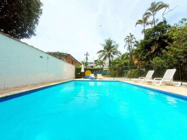 Apartamento com 2 dormitórios à venda, 80 m² por R$ 535.000,00 - Tombo - Guarujá/SP