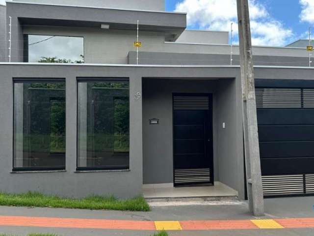 Casa Térrea Nova na Vila Nasser com 2 suítes e 1 quarto